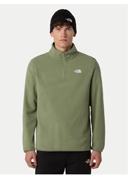 The North Face Polar Glacier NF0A8D0Q Zielony Regular Fit ze sklepu MODIVO w kategorii Bluzy męskie - zdjęcie 185833903