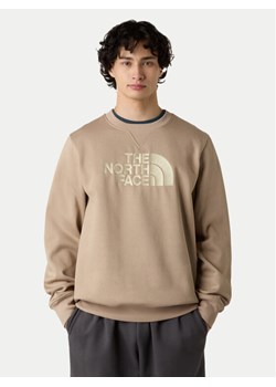 The North Face Bluza Drew Peak NF0A89EK Beżowy Regular Fit ze sklepu MODIVO w kategorii Bluzy męskie - zdjęcie 185833912