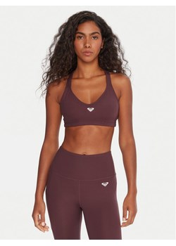 Roxy Biustonosz sportowy Heart Into It ERJKT04359 Fioletowy ze sklepu MODIVO w kategorii Biustonosze - zdjęcie 185833983