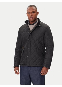 Barbour Kurtka przejściowa Powell MQU0281BK11 Czarny Slim Fit ze sklepu MODIVO w kategorii Kurtki męskie - zdjęcie 185834042