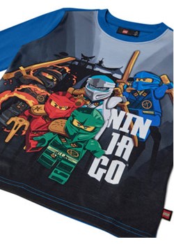 LEGO Bluzka 11010948 Niebieski Regular Fit ze sklepu MODIVO w kategorii T-shirty chłopięce - zdjęcie 185834463