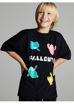 Reserved - T-shirt Fall Guys - czarny ze sklepu Reserved w kategorii T-shirty chłopięce - zdjęcie 185836162