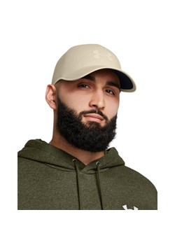 Czapka z daszkiem uniseks Under Armour StealthForm Uncrushable - beżowa ze sklepu Sportstylestory.com w kategorii Czapki z daszkiem męskie - zdjęcie 185837093