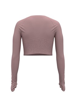 Damski longleeve treningowy Under Armour UA HG Rib 1/4 Zip - różowy ze sklepu Sportstylestory.com w kategorii Bluzki damskie - zdjęcie 185837154