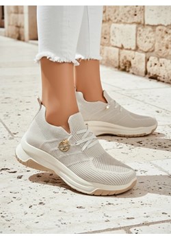 Royalfashion Wsuwane damskie materiałowe buty sportowe Teletta ze sklepu royalfashion.pl w kategorii Buty sportowe damskie - zdjęcie 185838644