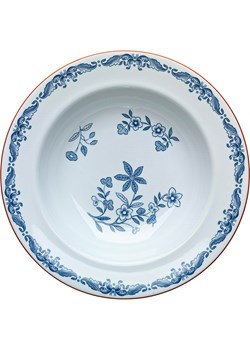 Rörstrand Talerz głęboki &quot;Ostindia&quot; w kolorze biało-niebieskim - Ø 24 cm ze sklepu Limango Polska w kategorii Naczynia - zdjęcie 185839031