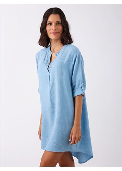 Zwillingsherz Tunika &quot;Rom&quot; w kolorze błękitnym ze sklepu Limango Polska w kategorii Bluzki damskie - zdjęcie 185839201