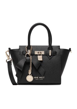 Torebka Nine West CEO-Chelsea-Charm-I-LX10187 Czarny ze sklepu eobuwie.pl w kategorii Torby Shopper bag - zdjęcie 185839462