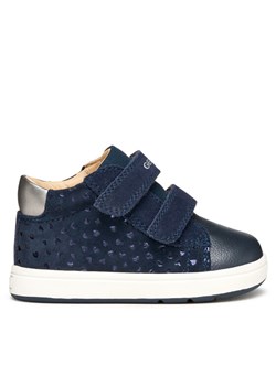Sneakersy Geox B Biglia B044CC 007AK C4021 Granatowy ze sklepu eobuwie.pl w kategorii Buty sportowe dziecięce - zdjęcie 185841702