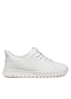 Sneakersy Geox D Flextride Plus D567SA 09B15 C1000 Biały ze sklepu eobuwie.pl w kategorii Buty sportowe damskie - zdjęcie 185841771
