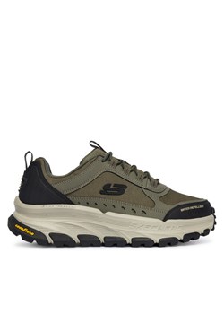 Trekkingi Skechers D'Lux Trekker 237565 OLMT Khaki ze sklepu eobuwie.pl w kategorii Buty trekkingowe męskie - zdjęcie 185841800