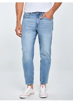 Jeansy męskie niebieskie Ates Cropped 122 ze sklepu Big Star w kategorii Jeansy męskie - zdjęcie 185842641