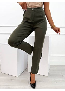 Khaki Cygaretki Damskie ze sklepu ModnaKiecka.pl w kategorii Spodnie damskie - zdjęcie 185844843