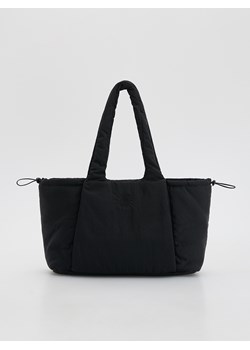 Reserved - Torba sportowa z haftem - czarny ze sklepu Reserved w kategorii Torby Shopper bag - zdjęcie 185847192