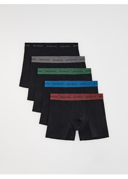 Reserved - 5 pack bokserek Long - czarny ze sklepu Reserved w kategorii Majtki męskie - zdjęcie 185847280