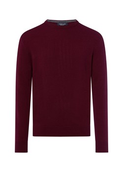 Andrew James Męski sweter Mężczyźni Kaszmir bakłażanowy jednolity ze sklepu vangraaf w kategorii Swetry męskie - zdjęcie 185851031