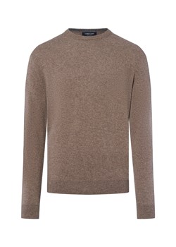 Andrew James Męski sweter Mężczyźni Kaszmir melanżowy marmurkowy ze sklepu vangraaf w kategorii Swetry męskie - zdjęcie 185851033