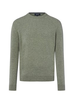 Andrew James Męski sweter Mężczyźni Kaszmir seledynowy marmurkowy ze sklepu vangraaf w kategorii Swetry męskie - zdjęcie 185851034