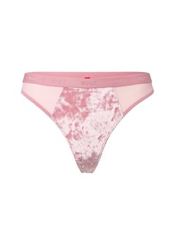 HUGO Stringi Kobiety brudny róż jednolity ze sklepu vangraaf w kategorii Majtki damskie - zdjęcie 185851142