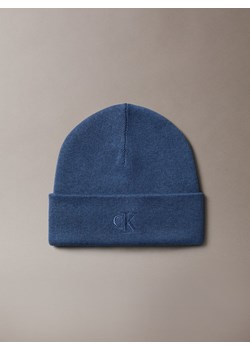 Calvin Klein Czapka damska Kobiety niebieski jednolity ze sklepu vangraaf w kategorii Czapki zimowe damskie - zdjęcie 185851234