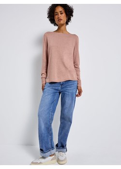 Street One Sweter damski z dzianiny Kobiety drobna dzianina morelowy marmurkowy ze sklepu vangraaf w kategorii Swetry damskie - zdjęcie 185851240