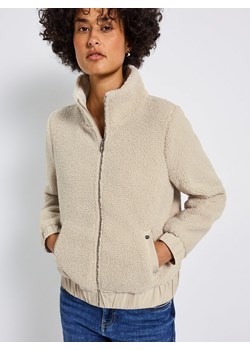Street One Damska kurtka pluszowa Kobiety Sztuczne włókno beżowy jednolity ze sklepu vangraaf w kategorii Kurtki damskie - zdjęcie 185851241