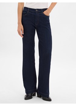 Marie Lund Dżinsy Kobiety Bawełna dark stone jednolity ze sklepu vangraaf w kategorii Jeansy damskie - zdjęcie 185851262