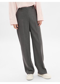 Tommy Hilfiger Damskie spodnie materiałowe Kobiety szary w paski ze sklepu vangraaf w kategorii Spodnie damskie - zdjęcie 185851271