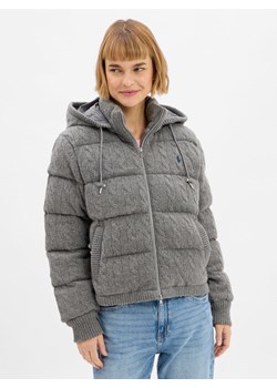 Polo Ralph Lauren Damska kurtka pikowana z zawartością kaszmiru Kobiety szary marmurkowy - id: 780344-0001-09900 - marki Polo Ralph Lauren - 185851274 Polo Ralph Lauren Damska kurtka pikowana z zawartością kaszmiru Kobiety szary marmurkowy ze sklepu vangraaf w kategorii Kurtki damskie - zdjęcie 185851274