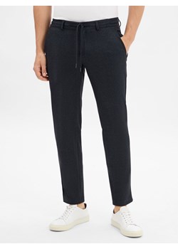 BRAX Spodnie - Phil Mężczyźni Stretch granatowy marmurkowy ze sklepu vangraaf w kategorii Spodnie męskie - zdjęcie 185851300