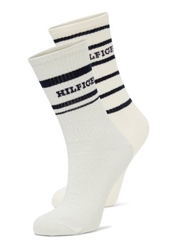 Tommy Hilfiger Skarpety w 2-paku Kobiety drobna dzianina écru jednolity ze sklepu vangraaf w kategorii Skarpetki damskie - zdjęcie 185851312
