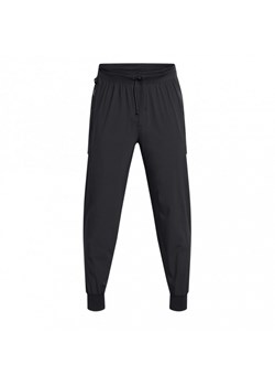 Męskie spodnie do biegania Under Armour UA Trail Run Pants - czarne ze sklepu Sportstylestory.com w kategorii Spodnie męskie - zdjęcie 185854131