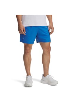 Męskie spodenki do biegania Under Armour LAUNCH ELITE 2in1 7\'\'- niebieskie ze sklepu Sportstylestory.com w kategorii Spodenki męskie - zdjęcie 185854392