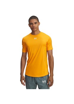 Męska koszulka piłkarska Under Armour UA M Challenger Pro SS - pomarańczowa ze sklepu Sportstylestory.com w kategorii T-shirty męskie - zdjęcie 185854954