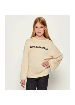 Karl Lagerfeld Kids Sweter | Loose fit ze sklepu Gomez Fashion Store w kategorii Swetry dziewczęce - zdjęcie 185855242