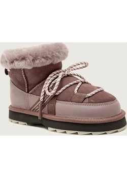EMU Australia Skórzane śniegowce Blurred Micro | z dodatkiem wełny ze sklepu Gomez Fashion Store w kategorii Śniegowce damskie - zdjęcie 185855481