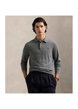 POLO RALPH LAUREN Wełniane polo | Regular Fit ze sklepu Gomez Fashion Store w kategorii T-shirty męskie - zdjęcie 185855544