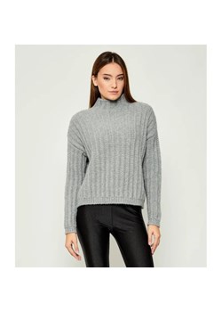 HUGO Półgolf Safineyny | Loose fit | z dodatkiem wełny ze sklepu Gomez Fashion Store w kategorii Swetry damskie - zdjęcie 185855650