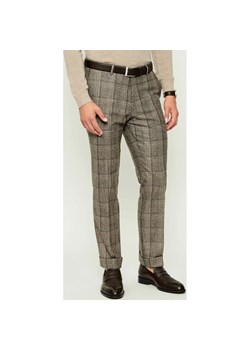 Oscar Jacobson Wełniane spodnie chino Dandy | Regular Fit ze sklepu Gomez Fashion Store w kategorii Spodnie męskie - zdjęcie 185859083