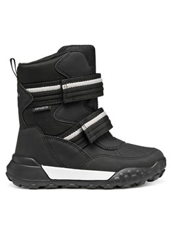 Śniegowce Geox J Trekkyup B Abx J56MBB 050FU C9999 S Czarny ze sklepu eobuwie.pl w kategorii Buty zimowe dziecięce - zdjęcie 185859162