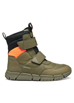 Śniegowce Geox J Flexyper B Abx J169XC 0FU50 C0623 D Khaki ze sklepu eobuwie.pl w kategorii Buty zimowe dziecięce - zdjęcie 185859174