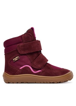 Kozaki Froddo Barefoot Tex Winter Tl G3160247-6T M Bordowy ze sklepu eobuwie.pl w kategorii Buty zimowe dziecięce - zdjęcie 185859204