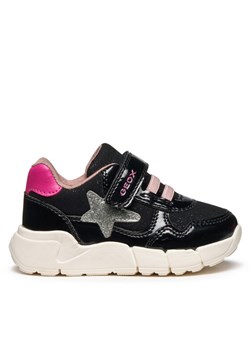 Sneakersy Geox B Flexyper Mini B566NB 054AS C0922 S Czarny ze sklepu eobuwie.pl w kategorii Buty sportowe dziecięce - zdjęcie 185859210