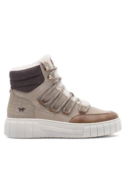 Sneakersy Mustang 1446-601 Beżowy ze sklepu eobuwie.pl w kategorii Buty sportowe damskie - zdjęcie 185859250