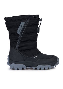 Śniegowce Geox J Himalaya Boy B Abx J26FRA 0FU50 C9999 M Czarny ze sklepu eobuwie.pl w kategorii Buty zimowe dziecięce - zdjęcie 185859280