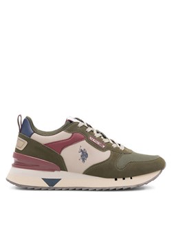 Sneakersy U.S. Polo Assn. BUZZY001M/CNU1 Khaki ze sklepu eobuwie.pl w kategorii Buty sportowe męskie - zdjęcie 185859402
