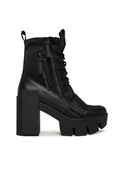 Trzewiki United Nude Grip Combat Mid 1096201165 Czarny ze sklepu eobuwie.pl w kategorii Botki - zdjęcie 185859482