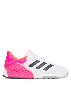 Buty na siłownię adidas Dropset 3 strength training JR1674 Szary ze sklepu eobuwie.pl w kategorii Buty sportowe damskie - zdjęcie 185859503