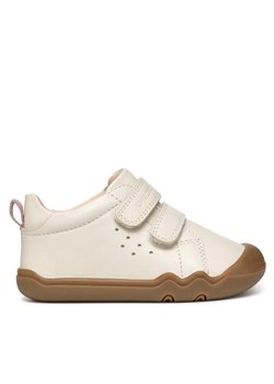 Sneakersy Geox B Steppieup B4663A 00085 C1058 Écru ze sklepu eobuwie.pl w kategorii Buty sportowe dziecięce - zdjęcie 185859631