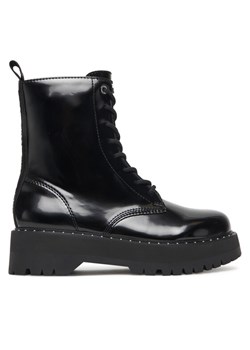 Trzewiki DKNY Batu Studs-Lace Up K4566972 Czarny ze sklepu eobuwie.pl w kategorii Botki - zdjęcie 185859644